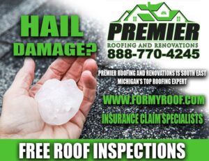 What Hail Actually Does to Your Roof: A South East Michigan Homeowner’s Guid